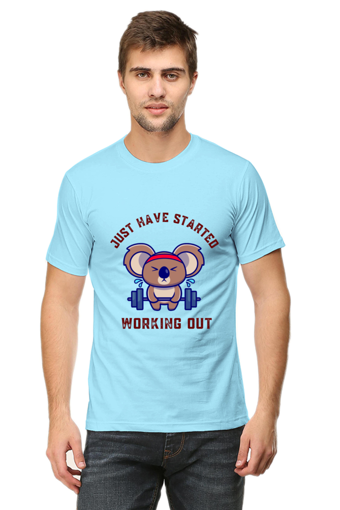 Savage Style Men's Cotton T-Shirt – Fueled by Passion and Protein