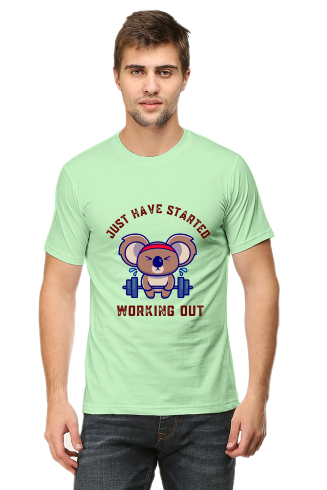 Savage Style Men's Cotton T-Shirt – Fueled by Passion and Protein