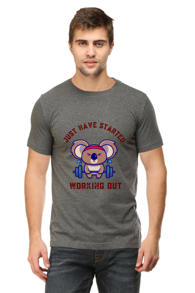 Savage Style Men's Cotton T-Shirt – Fueled by Passion and Protein