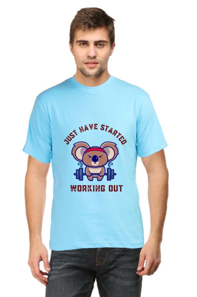 Savage Style Men's Cotton T-Shirt – Fueled by Passion and Protein