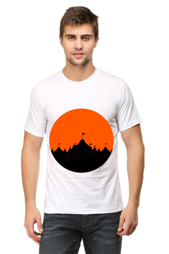 Ayodhya Mens Pure Cotton Tshirt