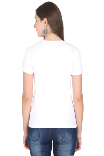 Celebrating Diwali Womens Pure Cotton Tshirt