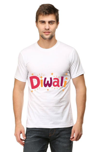 Diwali Mens Pure Cotton Tshirt