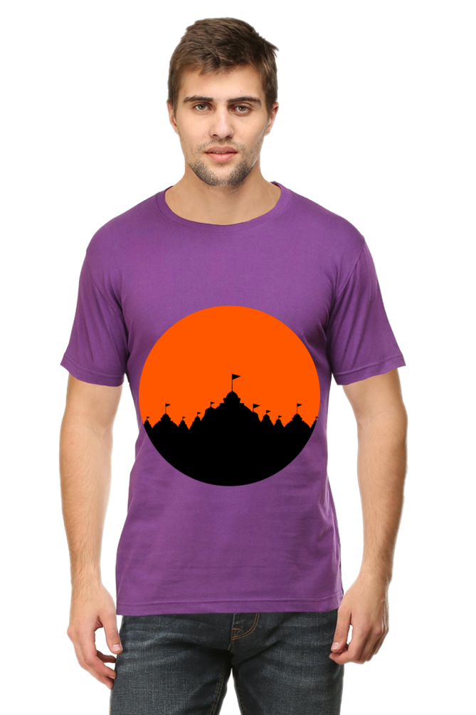 Ayodhya Mens Pure Cotton Tshirt