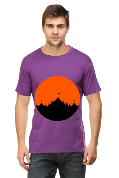 Ayodhya Mens Pure Cotton Tshirt