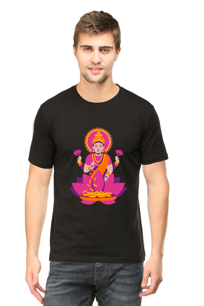 Dhan Laxmi Diwali Mens Pure Cotton Tshirt