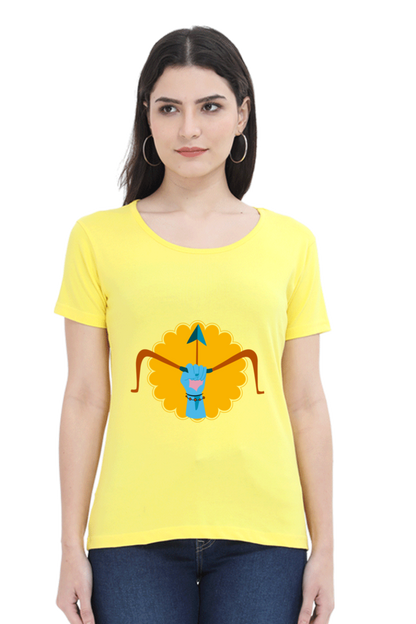 Ram Dhanush Womens Pure Cotton Tshirt