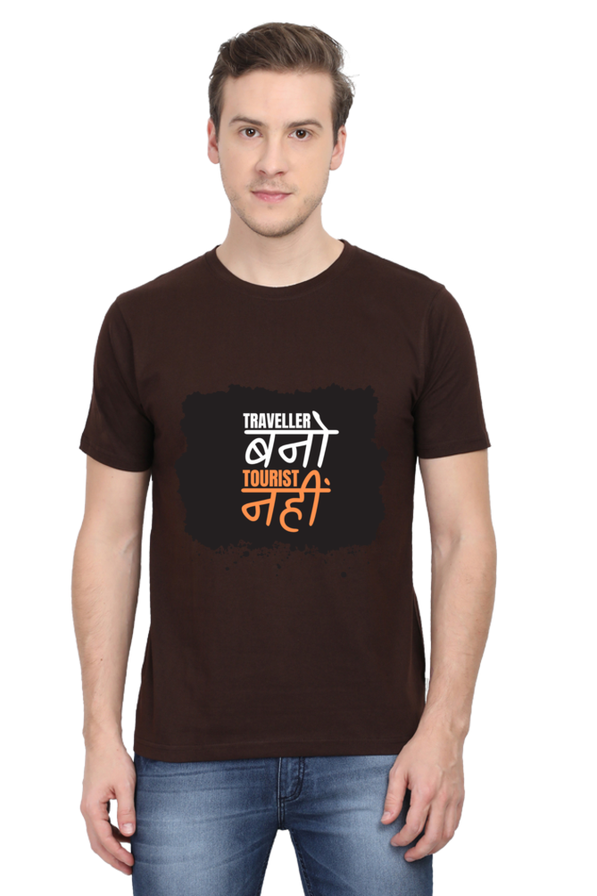 Traveller Nahi, Tourister Bano T-Shirt – For the Real Explorers