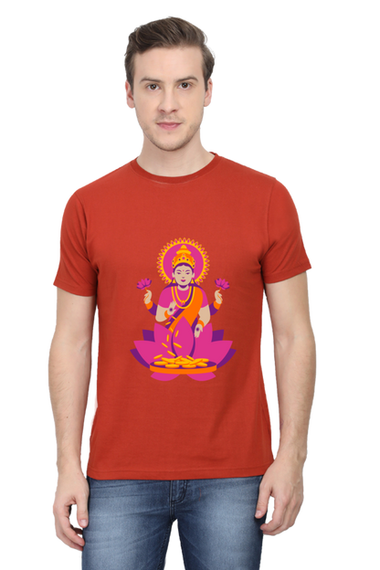 Dhan Laxmi Diwali Mens Pure Cotton Tshirt