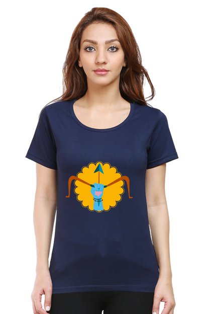 Ram Dhanush Womens Pure Cotton Tshirt