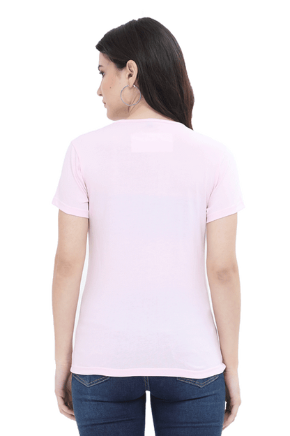 Peacock Feather Womens Pure Cotton Tshirt