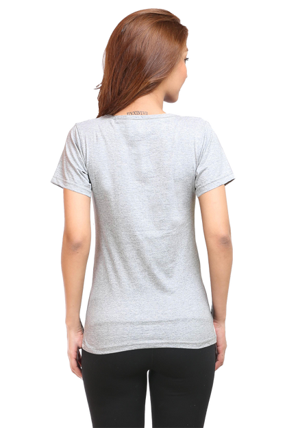 Peacock Feather Womens Pure Cotton Tshirt