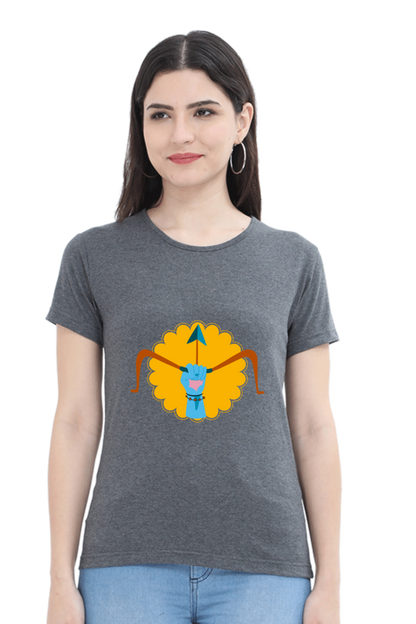 Ram Dhanush Womens Pure Cotton Tshirt