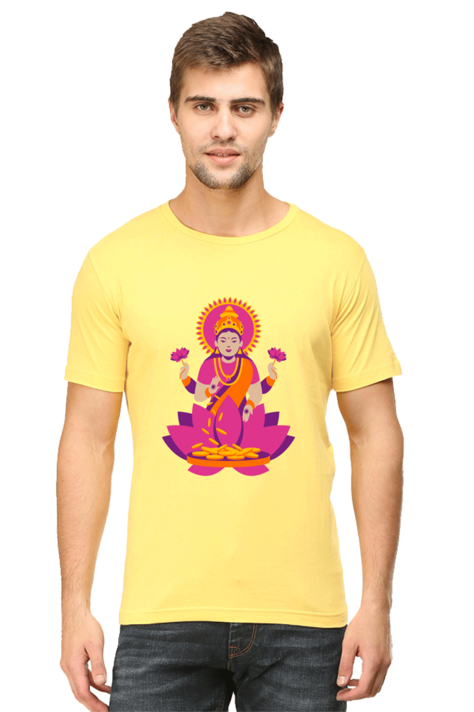 Dhan Laxmi Diwali Mens Pure Cotton Tshirt