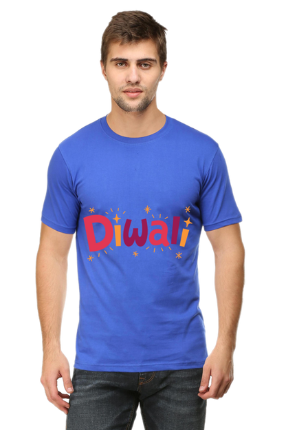 Diwali Mens Pure Cotton Tshirt